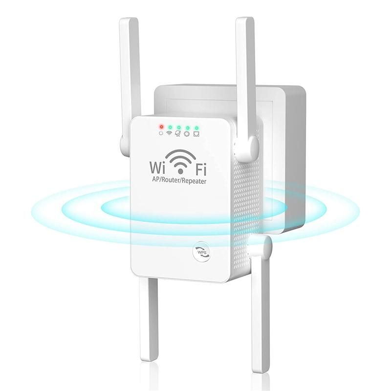 WiFi Extender Signal Booster 300Mbps Wireless WiFi Signal Amplifier WiFi RepeaterInternet Booster Wifi Extender-EU Plug