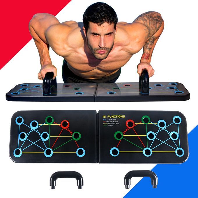 10 In 1 Portable Push-up Board Workout Stands Body Building Exercise