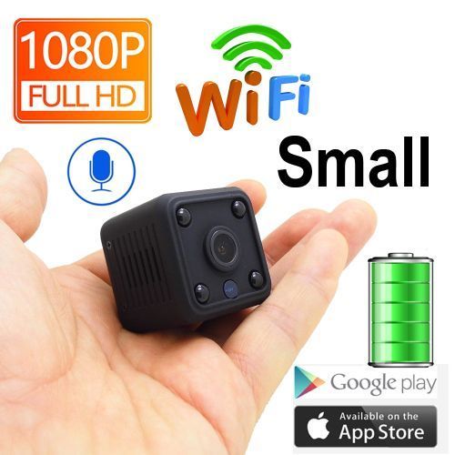 Hopeway Hidden FHD 1080P Mini WiFi IP Camera Battery Trail Camera