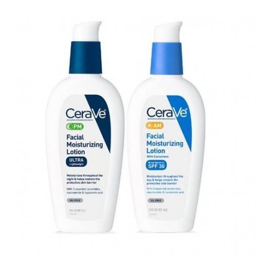 AM And PM SPF 30 Facial Moisturizing Lotion, 3oz Each