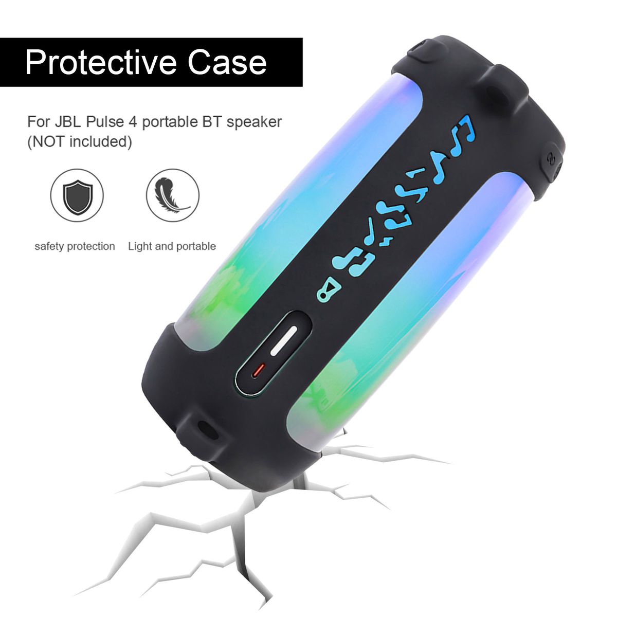 Speaker Cover Compatible With JBL Pulse 4 Protective Case