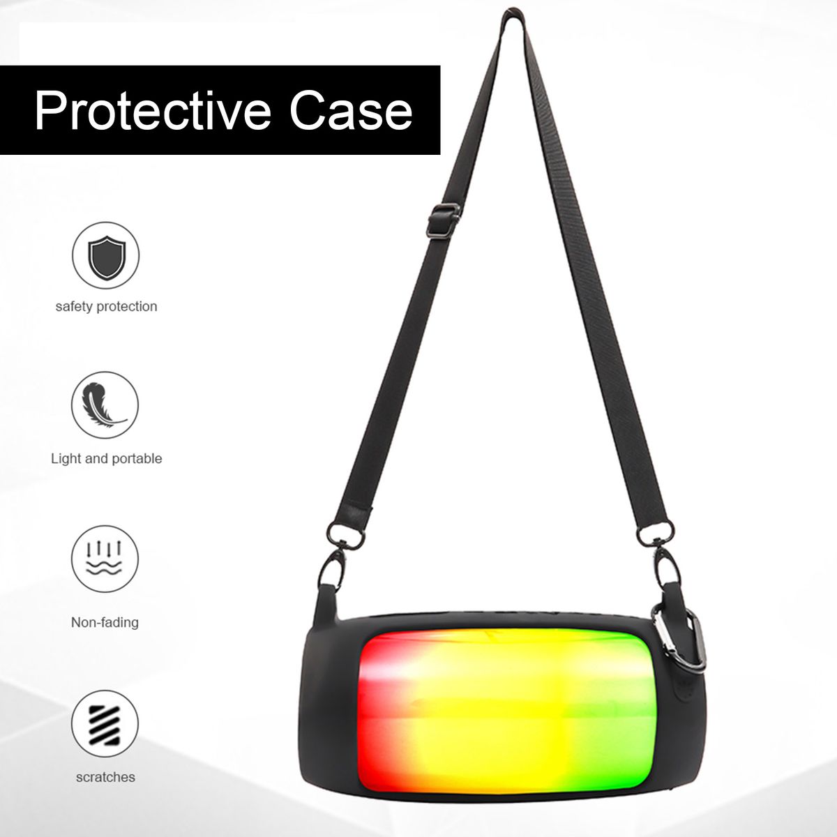Speaker Cover Compatible With JBL Pulse 4 Protective Case