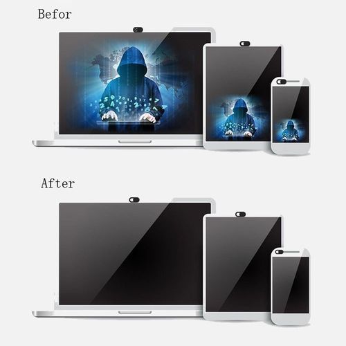 Webcam Cover Web Camera Privacy Webcams Blocker For Laptop PC Tablets Phones Black