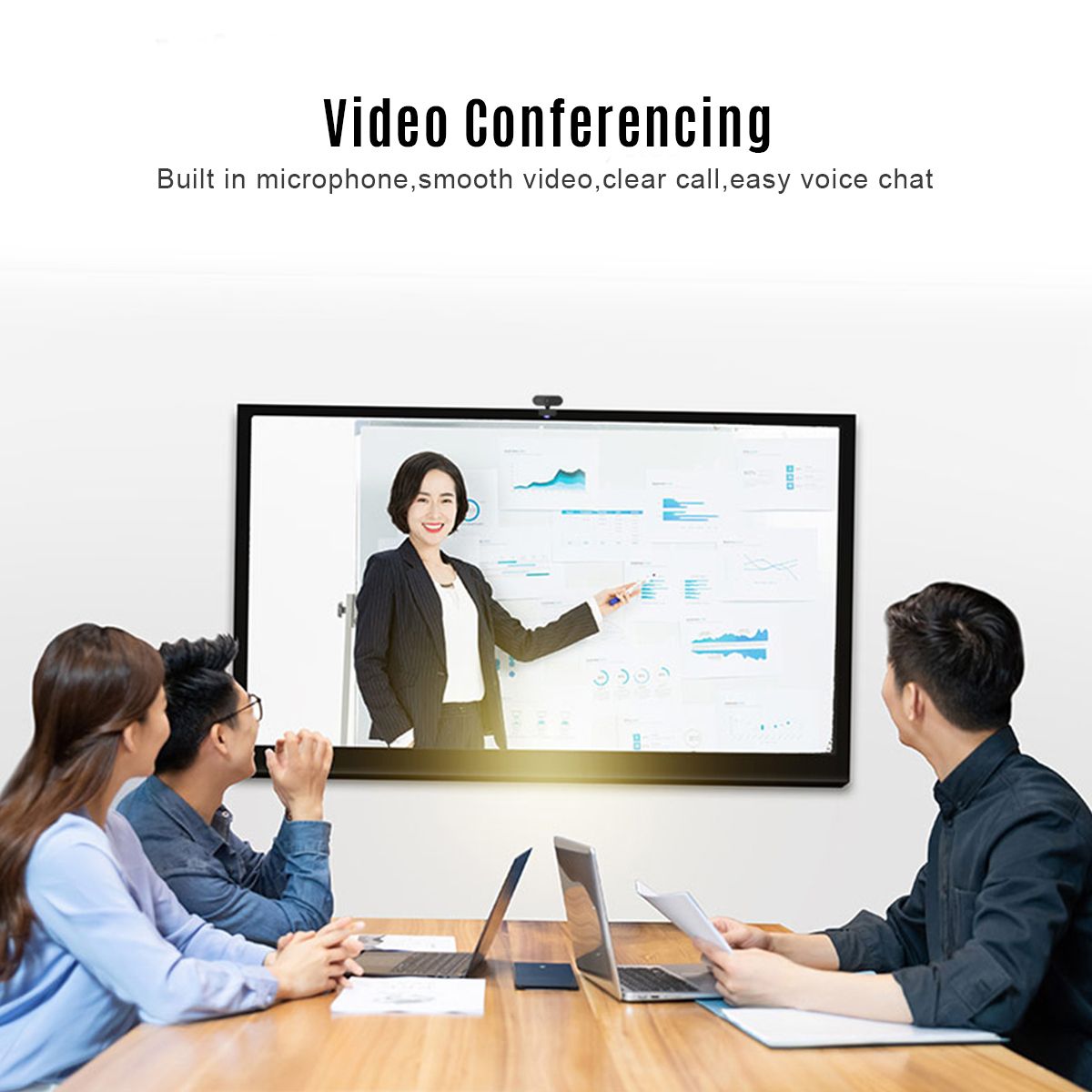 1080P HD Computer Camera Video Conference Camera Webcam 2