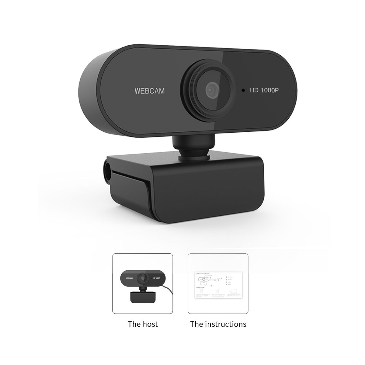 1080P HD Computer Camera Video Conference Camera Webcam 2
