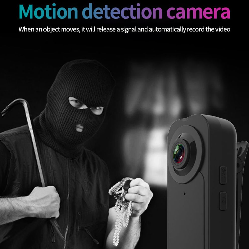 1080P Mini Body Camera With Audio Clip-on Video Recorder