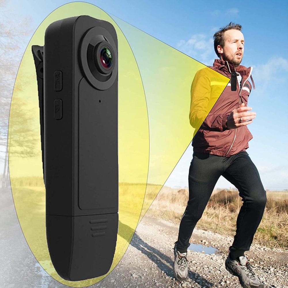1080P Mini Body Camera With Audio Clip-on Video Recorder