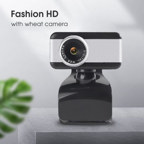 Igital USB  Webcam Stylish Rotate Camera HD Web Cam With Mic Microphone Clip For PC Laptop Notebook Computer