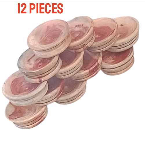 12 Pieces Of Wooden Bowl For Serving Goat Meat