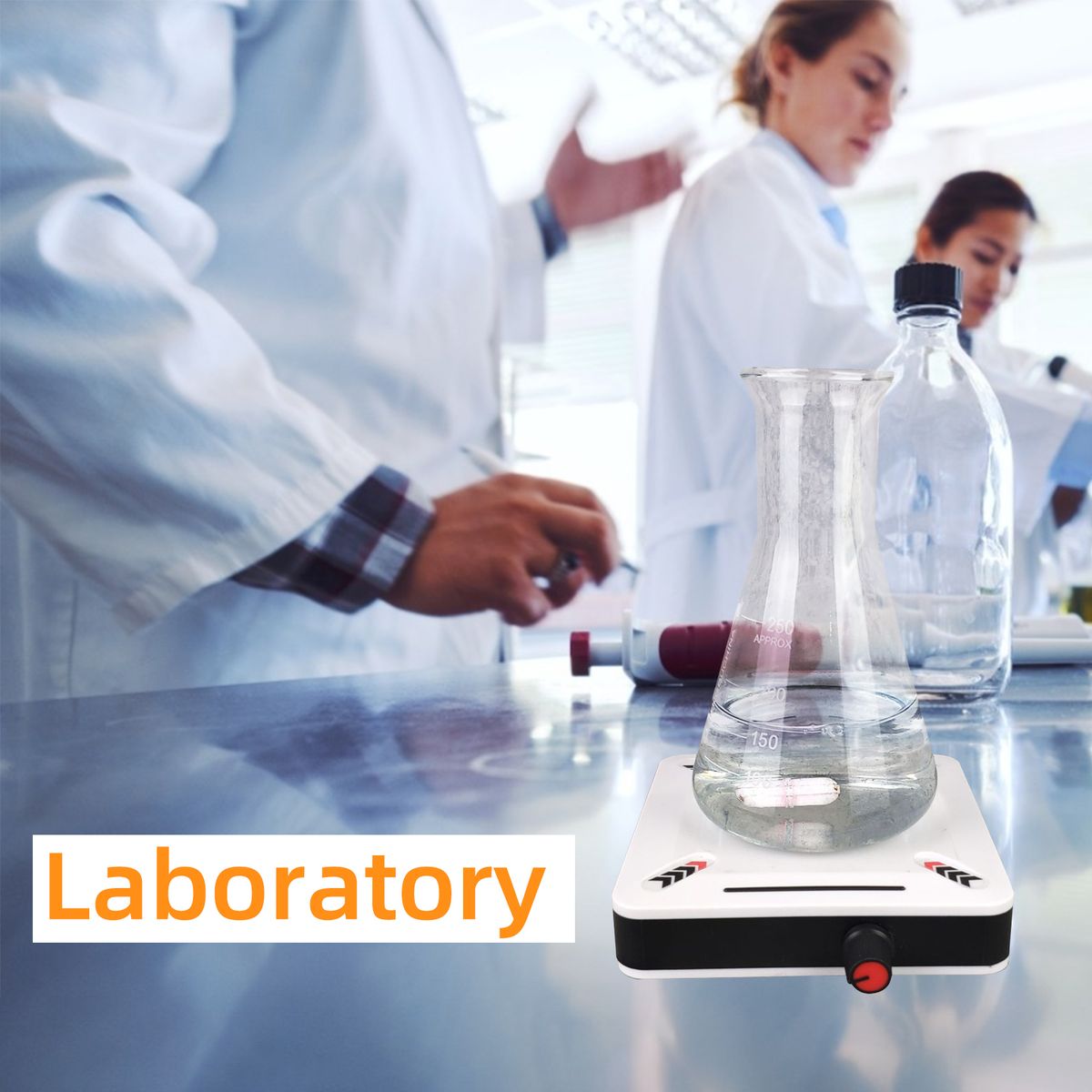 Mini Small Magnetic Stirrer Lab Mixer 2800 RPM With Stir Bar