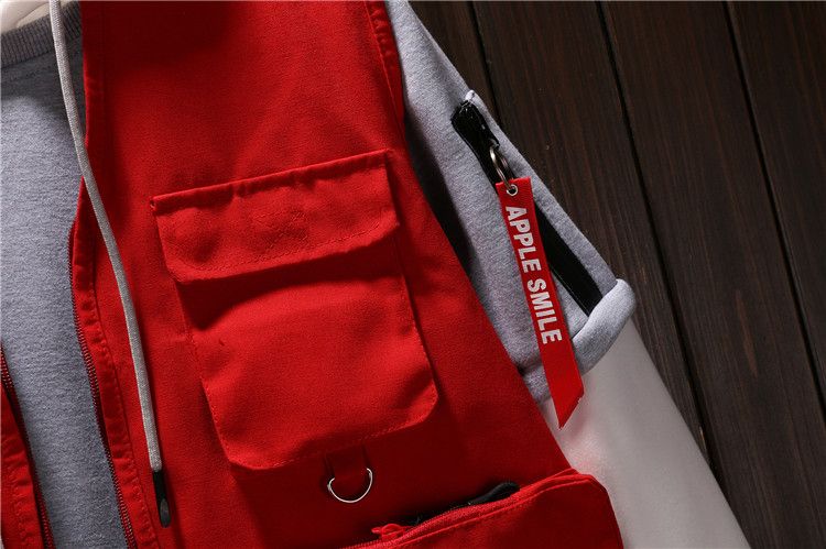 Spring Autumn Man Vests Military Tactical Multi Pocket Vest Jacket