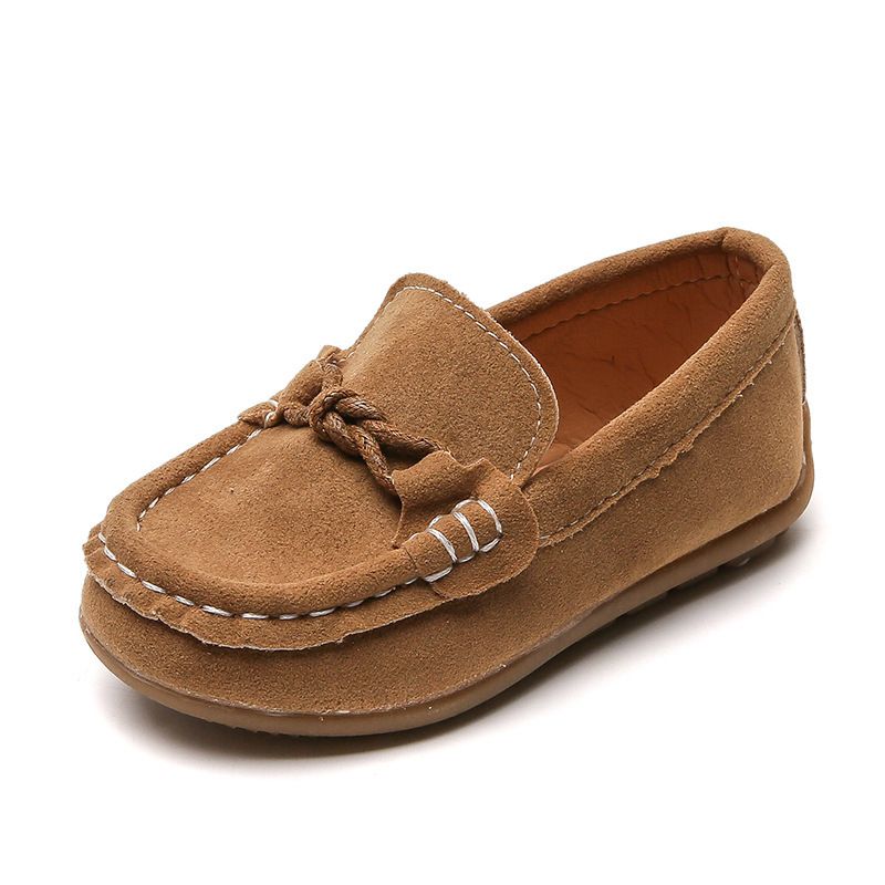 Children Boys Loafers Shoes Flannel Beanie Shoes Boys Casual SIZE 30