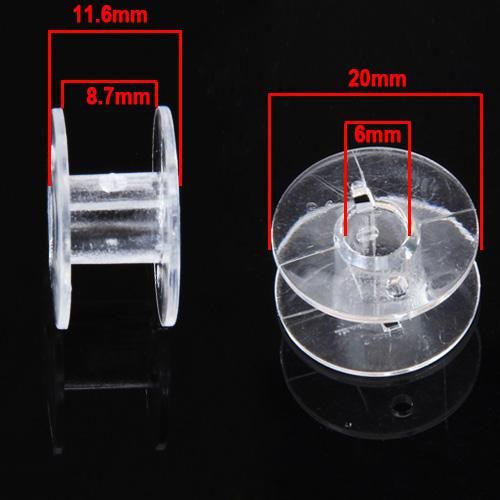 5x Sewing Machine Spool Plastic For  Singer