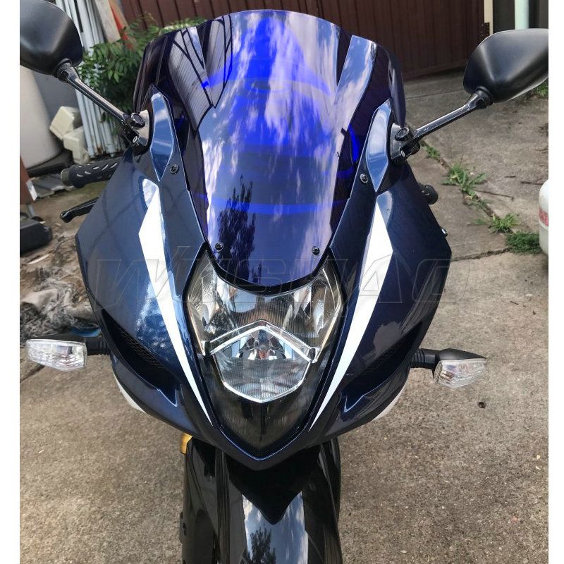Motorcycle Double Bubble Windshield Windscreen Screen For