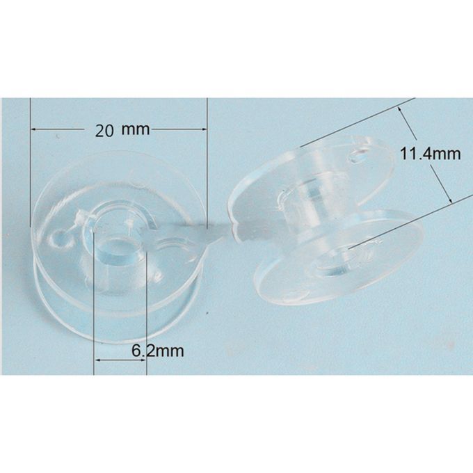 25Pcs Bobbins Spools With Storage Case Household Sewing Machine
