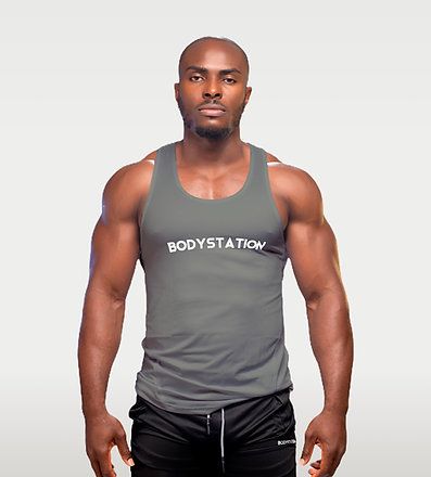 Men's Training Tank - Grey
