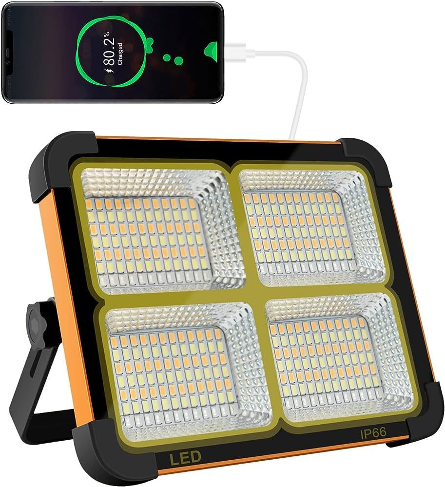 SUPERB PRIVATE Solar LED Lamp Waterproof 4 MODE LIGHTS WITH POWERBANK FUNCTION FOR ALL OCCASIONS