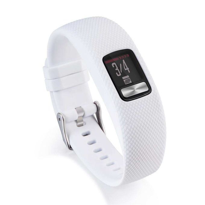 Replacement Strap For Garmin Vivofit 4 Fitness  Wrist White