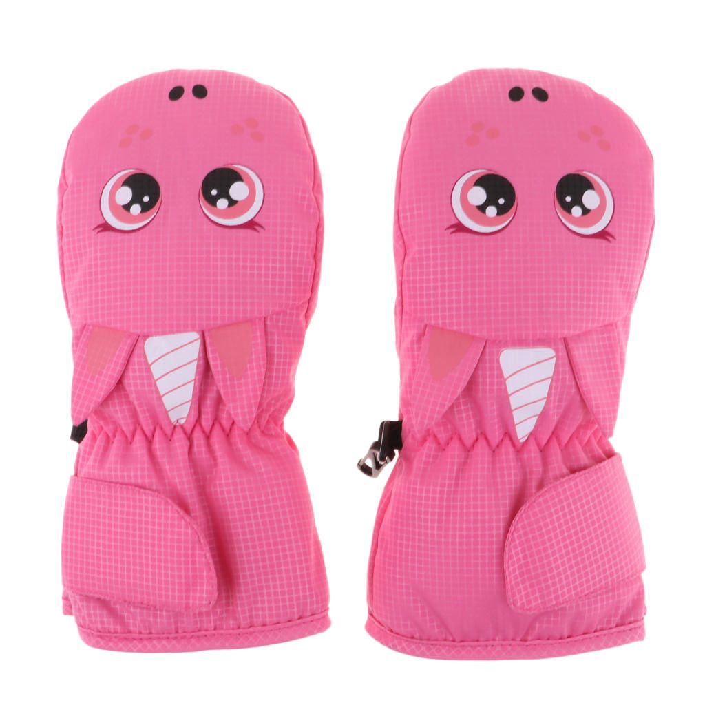 Kids Baby Winter  Waterproof Ski Snow Winter Sports Pink  L