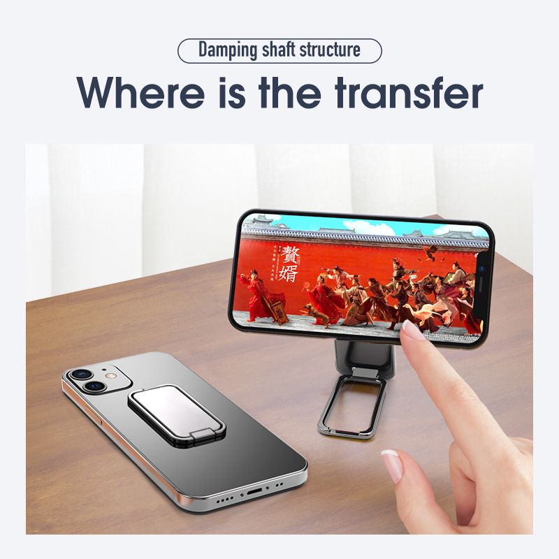 Foldable Mobile Phone Holder Ring Buckle Retractable Desktop Cell Phone Stands Car Magnetic Mobile Support Phone Accessories