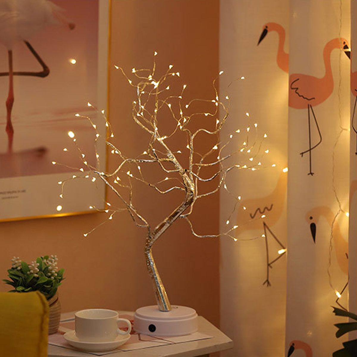 Tree Branches Lights 36 LEDs Indoor Desk Starry Tree Light