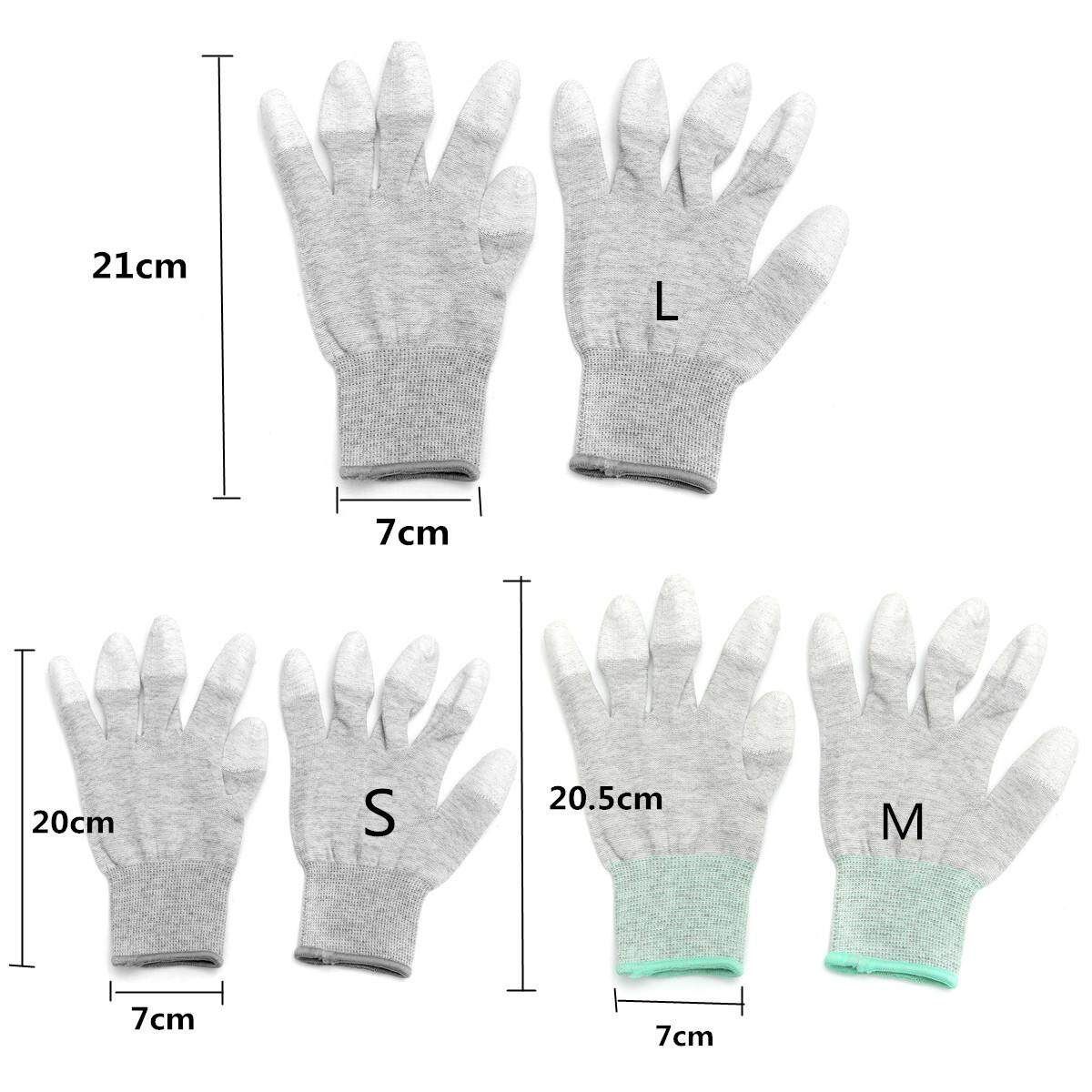 Anti Static Antiskid ESD Electronic Labor Working Glove PC Computer Repair -- S / M / L M