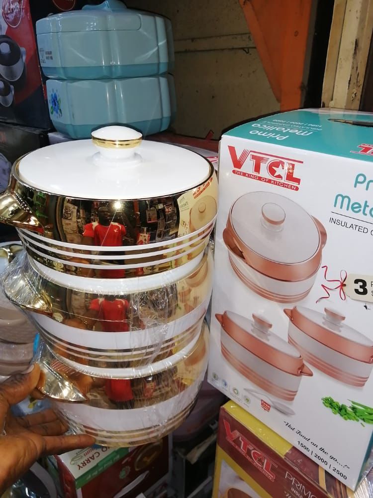 Insulated Vtcl 3 Sets Food Warmer