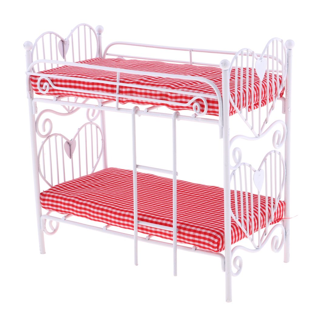 Bed 112th Bunk Fine Metal Bedroom With Dollhouse Furniture