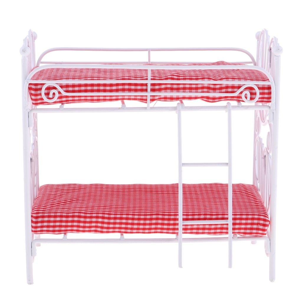 Bed 112th Bunk Fine Metal Bedroom With Dollhouse Furniture