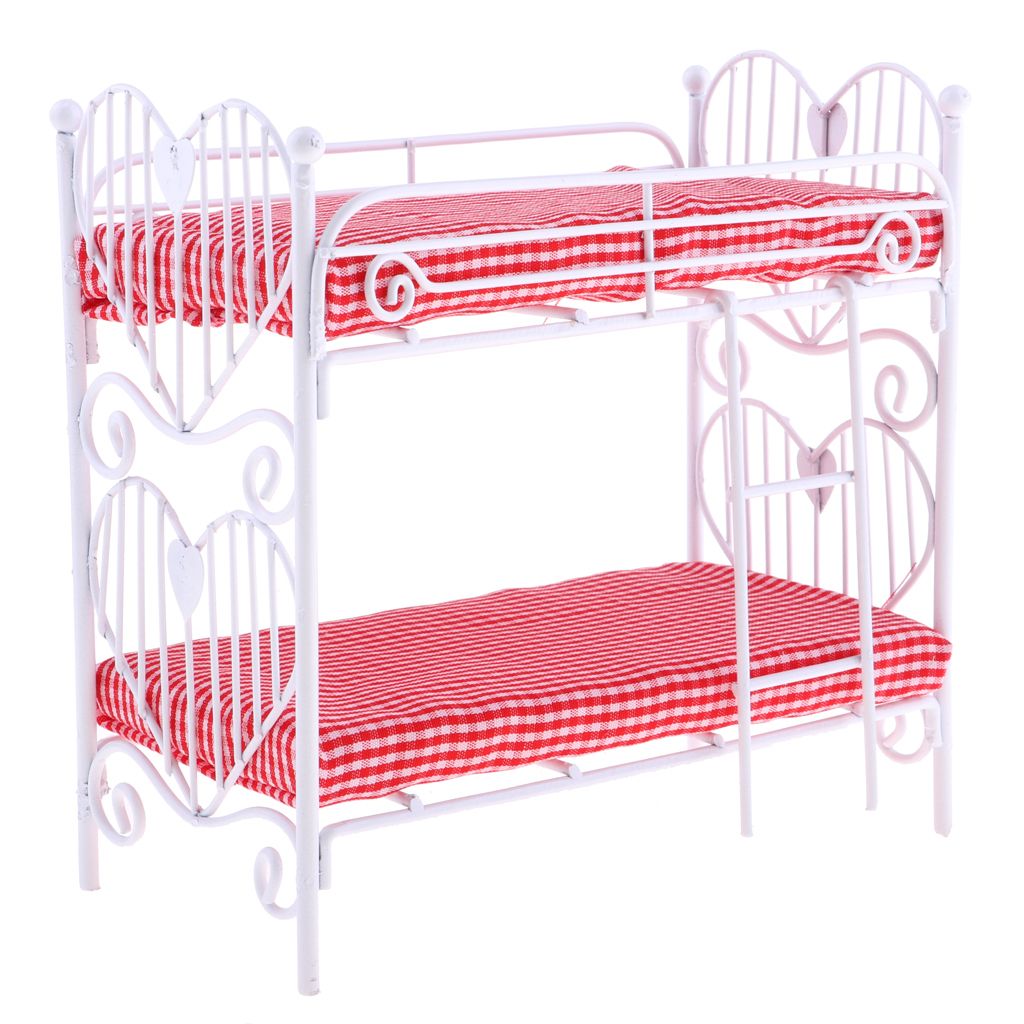 Bed 112th Bunk Fine Metal Bedroom With Dollhouse Furniture