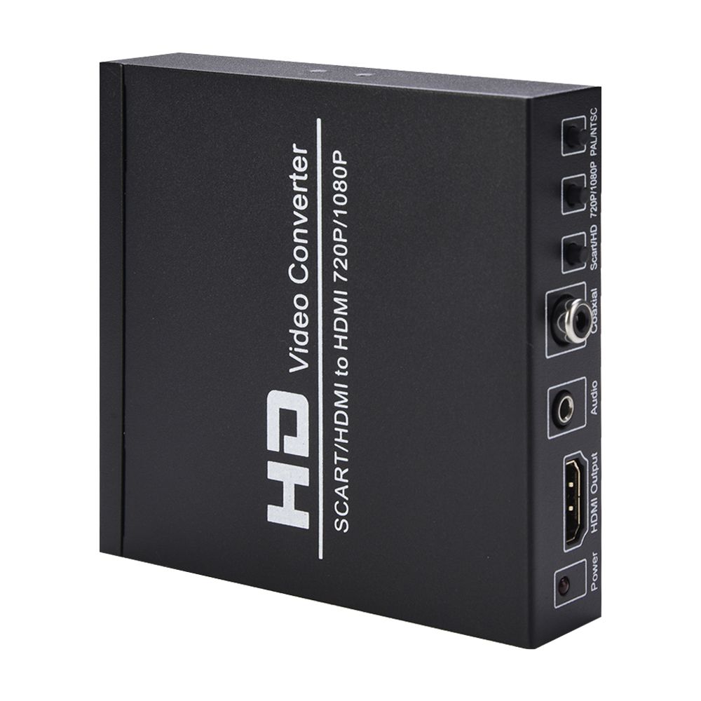 SCART/HD To HD Video Converter Support 720P/1080P Switch