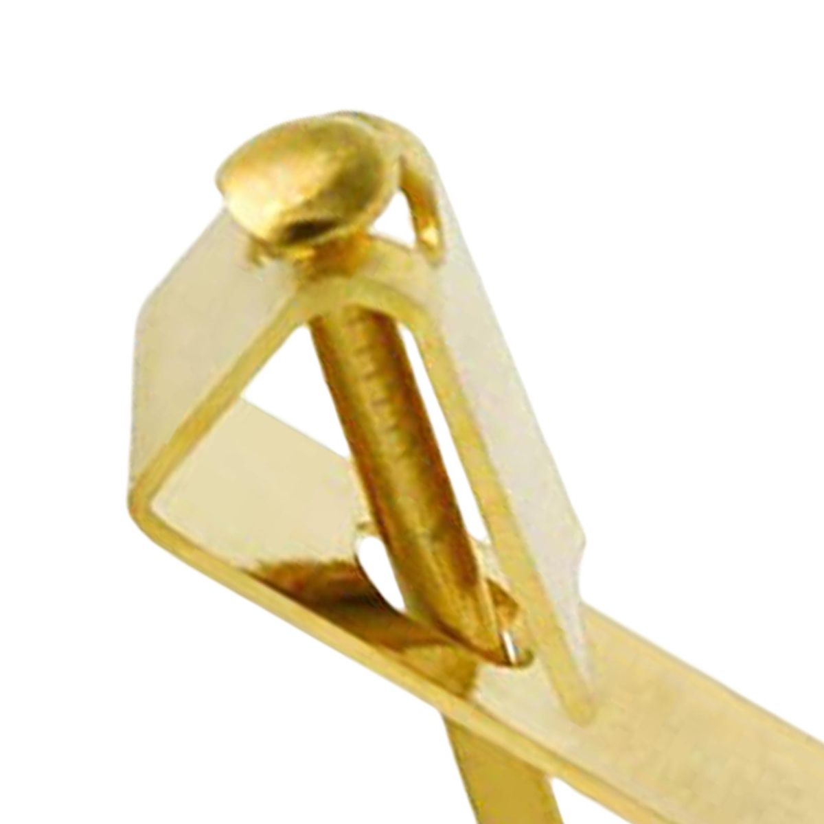 50 Sets Picture Hangers Box-packed Picture Frame Hooks Golden