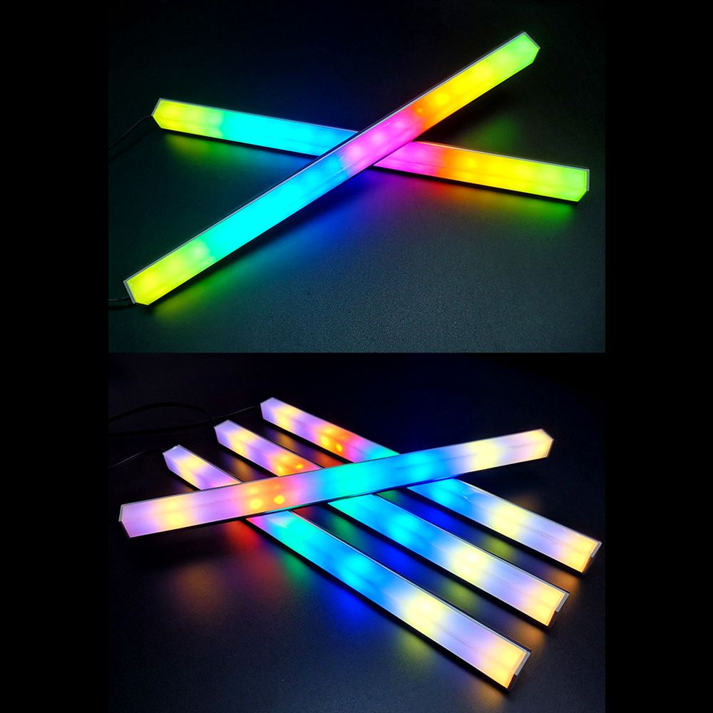 COOLMOON Magnetic ARGB LED Strip Dual Side Lighting Strip