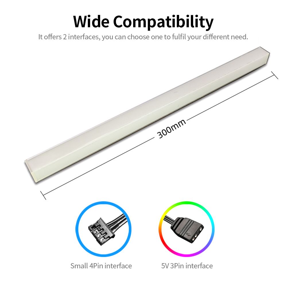 COOLMOON Magnetic ARGB LED Strip Dual Side Lighting Strip