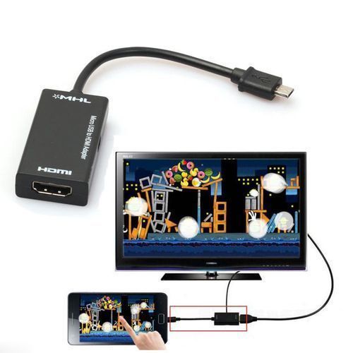 Mini Micro USB 2.0 MHL To HDMI 1080P TV Adapter Cable HDTV