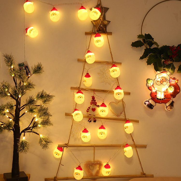 Decorations LED String Lights Santa String Lights