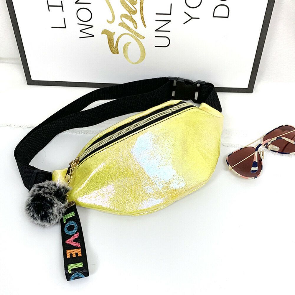 Women Girls Waist Fanny Pack Belt Bag Pouch Hip Bum Bag