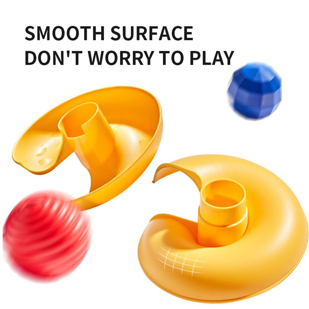 Cartoon Ball Drop Toys for 18 Months+ Baby Toddlers Tumbler Ball Toy Track Ball Toys with 2 Colorful Balls Educational Toys for Boys Girls