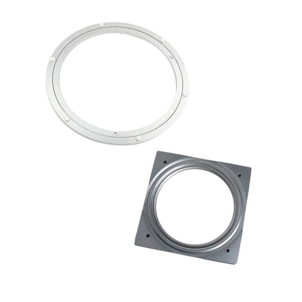 6inch+12 Inch Full Ball Bearing Swivel Plate Lazy Susan Turntable TV