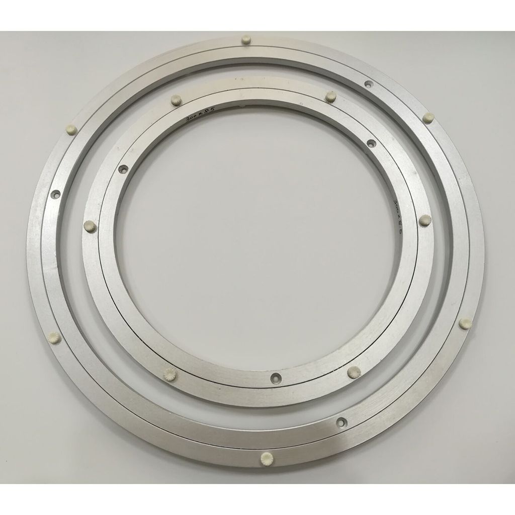 6inch+12 Inch Full Ball Bearing Swivel Plate Lazy Susan Turntable TV