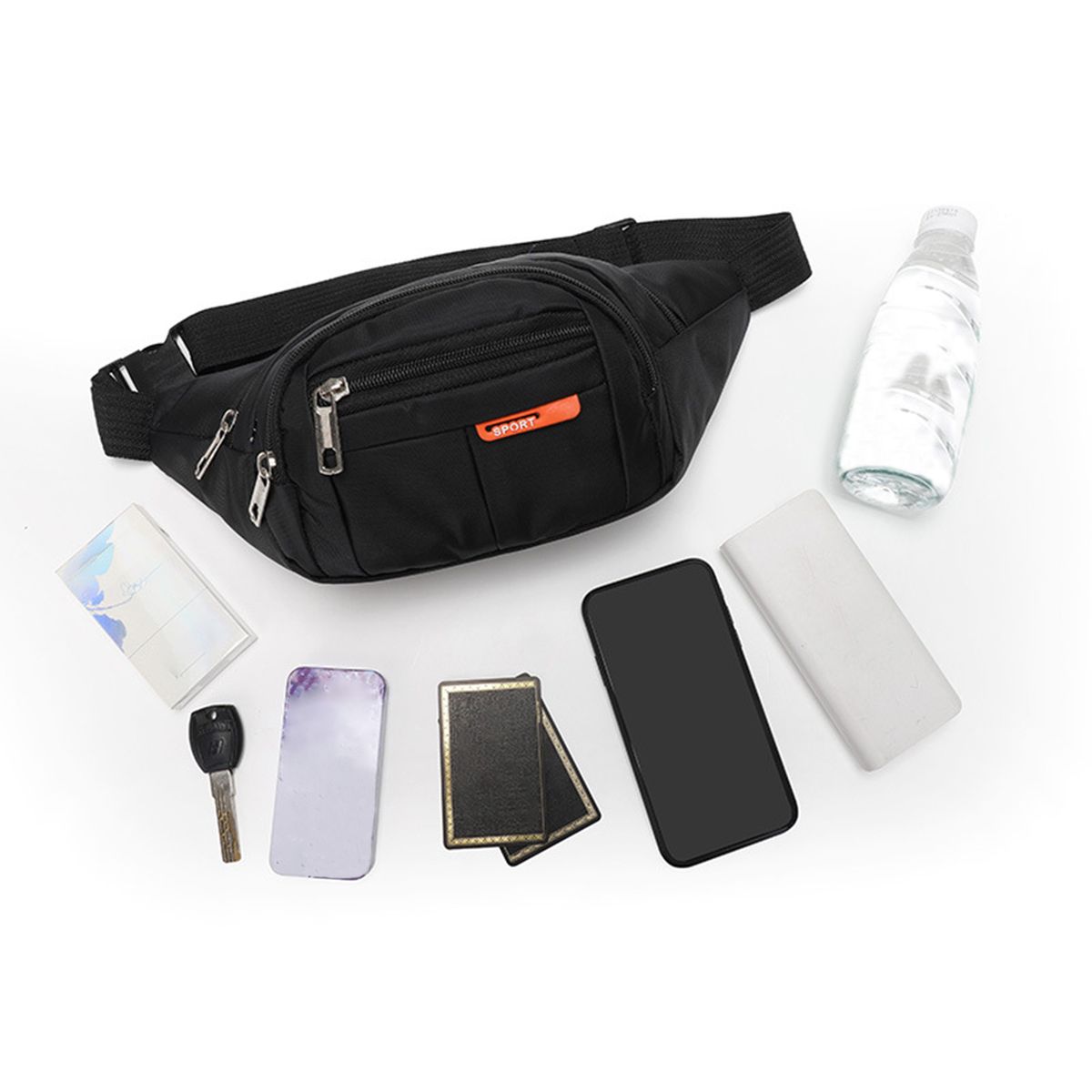 Unisex Fanny Pack Waterproof Large Capacity Adjustable