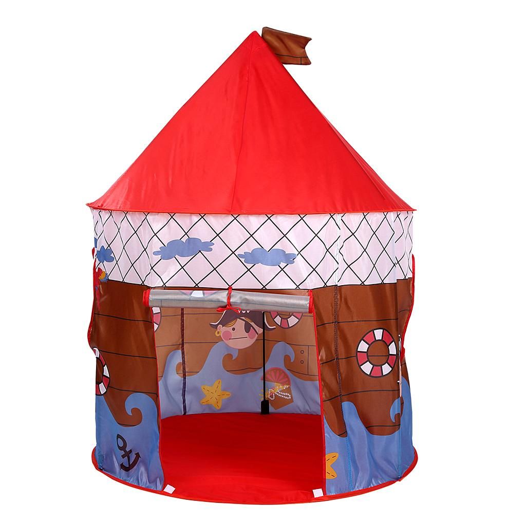 Kids Children Cute Pirate Themed Play Tent Playhouse Indoor Outdoor