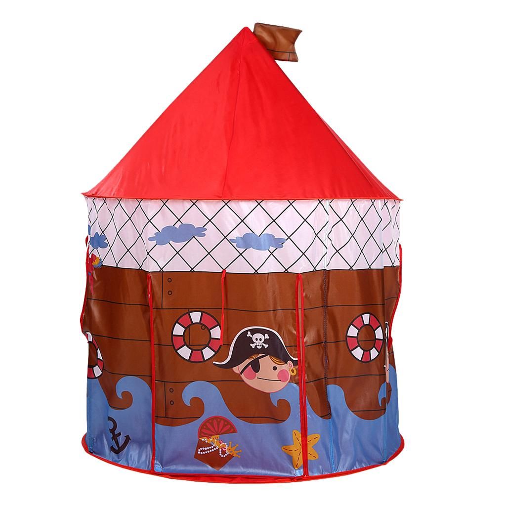Kids Children Cute Pirate Themed Play Tent Playhouse Indoor Outdoor