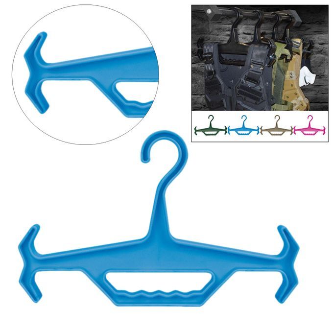 Multi-Purpose Heavy Duty Drysuit Hanger Suit 150 Lb Load Drain Blue