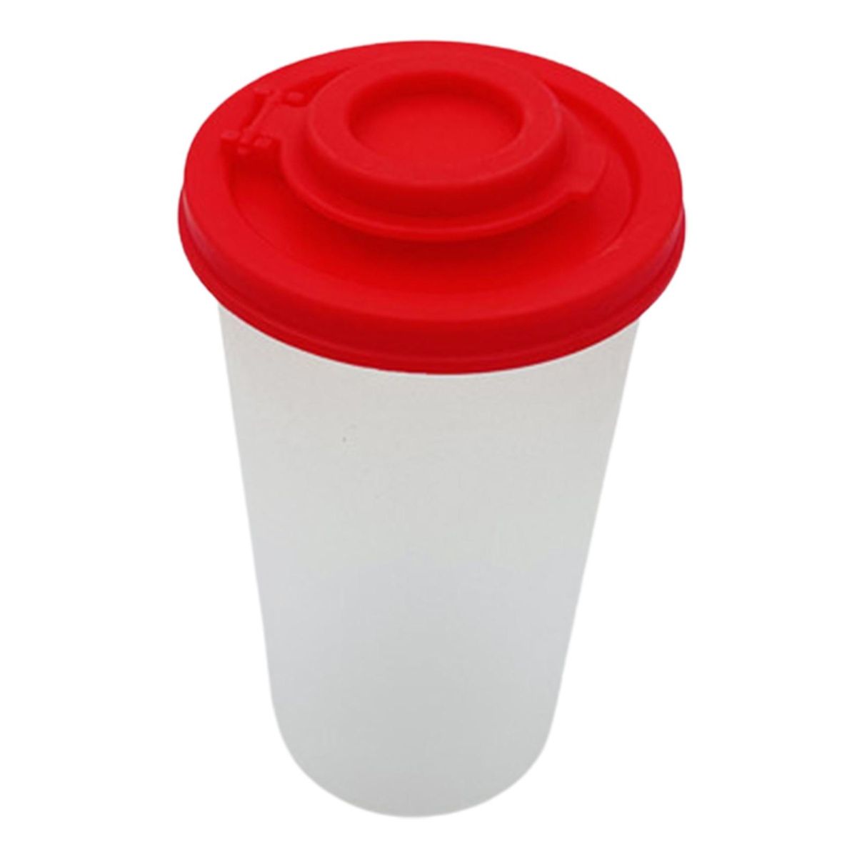 Mini Condiment Bottles Moisture-proof Salt Pepper Shakers for Kitchen Red