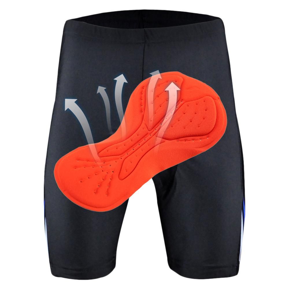TOMSHOO Men Cycling Jersey Set Breathable Short Sleeve Bike Shirt with Padded Shorts MTB Bicycle Riding Biking Clothing Set