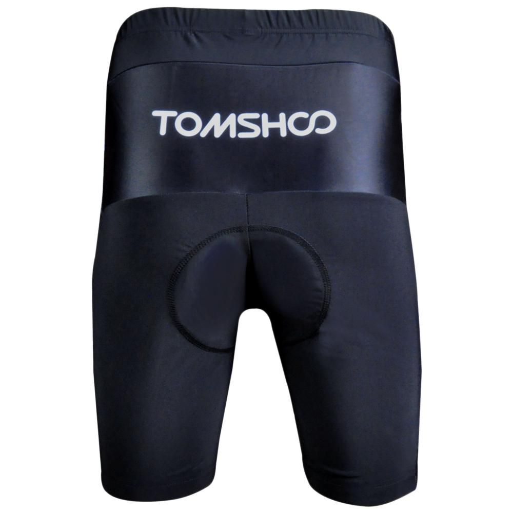 TOMSHOO Men Cycling Jersey Set Breathable Short Sleeve Bike Shirt with Padded Shorts MTB Bicycle Riding Biking Clothing Set