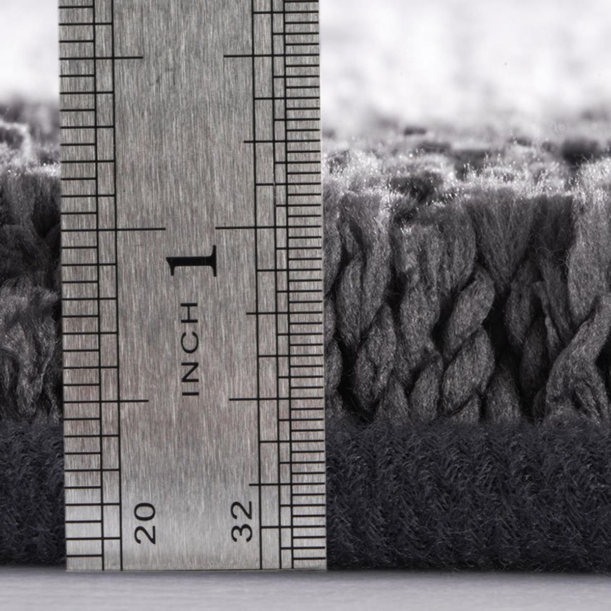 Floor Carpet Bath Mat Thickened Tufted Bathroom Floor Carpet Decor Grey