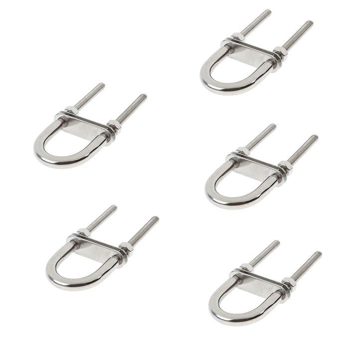 5pcs 304 Bow Eye U Bolt M690 Boat Marine