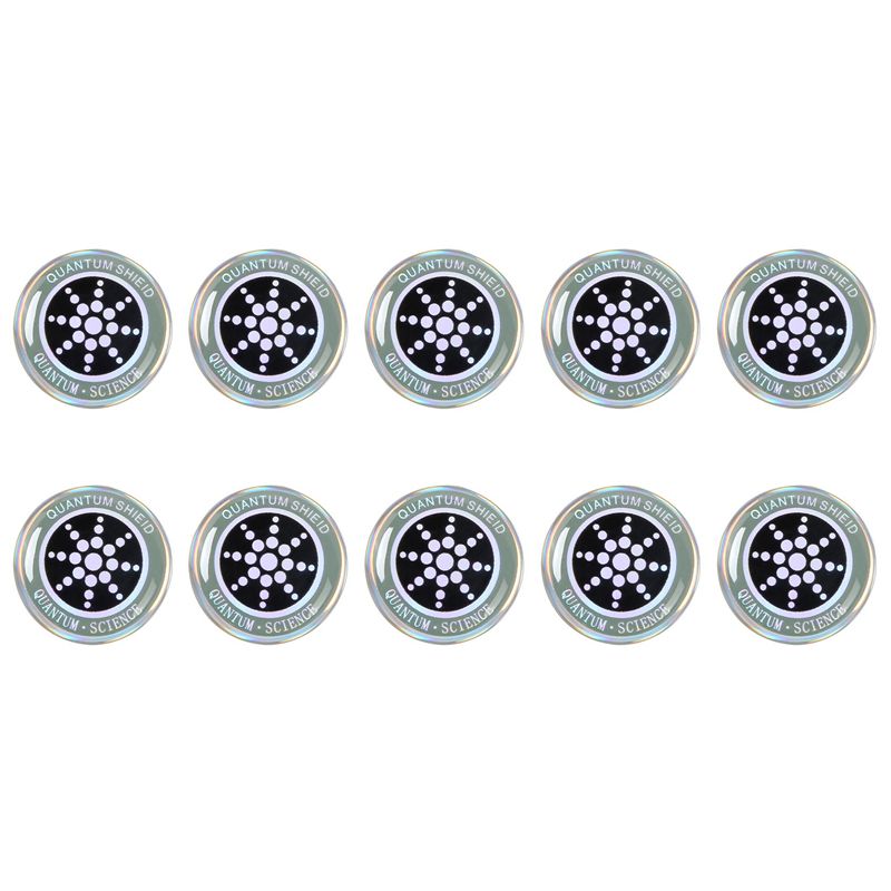 10PCS EMF Protection Sticker Anti Radiation Cell Phone Sticker for Phone iPhd Laptop and All Electronic Devices